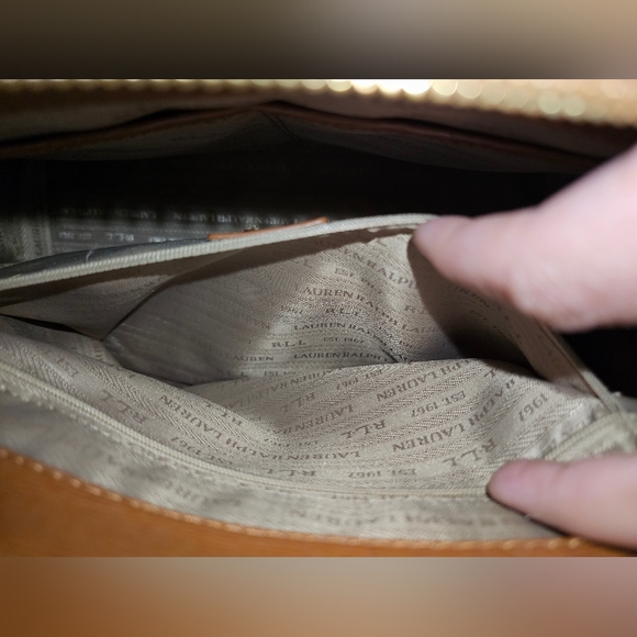 Ralph LAUREN Leather Satchel - Picture 11 of 17